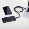 Wozinsky powerbank Li-Po 10000mAh 2 x USB black (WPBBK1) - Image 3