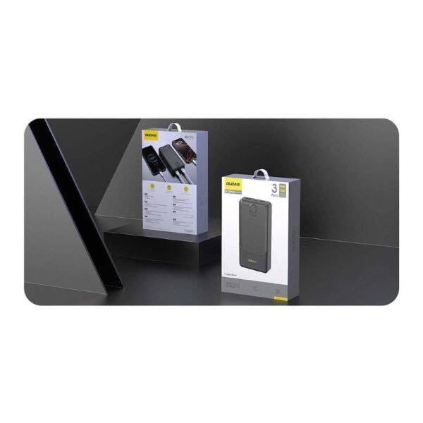 Dudao Powerbank K10pro 20000mAh 2.4A 2 x USB-A - Μαύρο