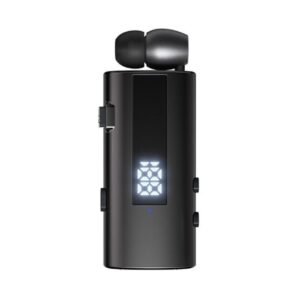 20251020095028_k92_in_ear_bluetooth_handsfree_akoustiko_petou_mayro1000 K92 Ασύρματο Ακουστικό Bluetooth με επεκτεινόμενο καλώδιο Μαύρο