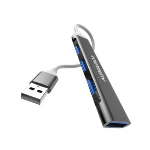 7 Denmen DU17A USB 3.0 Hub Μαύρο