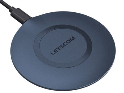 70146004141-Letscom-Wireless-Charger-15W-Super-P-BLUE Letscom Super P Ασύρματος Φορτιστής 15W Μπλε