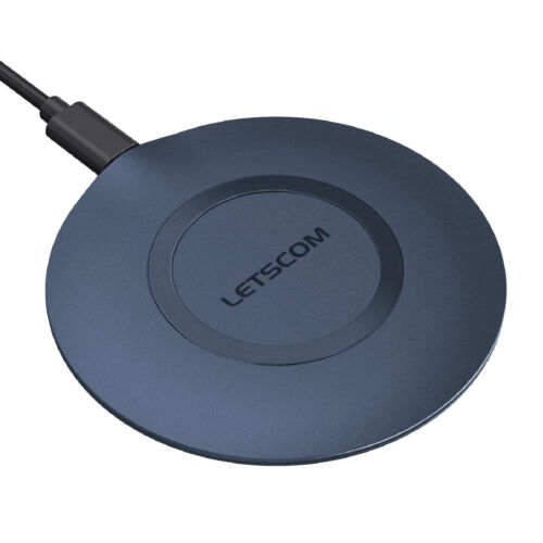 70146004141-Letscom-Wireless-Charger-15W-Super-P-BLUE Letscom Super P Ασύρματος Φορτιστής 15W Μπλε