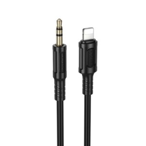 BOROFONE Καλώδιο Ήχου Lightning σε 3.5mm BL25 1m Μαύρο
