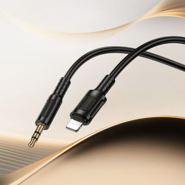 BOROFONE Καλώδιο Ήχου Lightning σε 3.5mm BL25 1m Μαύρο