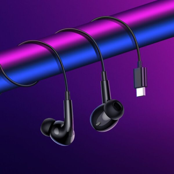 BOROFONE Ενσύρματο Ακουστικό Type-C in-ear BM100Pro Μαύρο