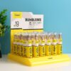 Bumblebee-3 Foneng Bumblebee Καλώδιο Φόρτισης Micro-USB 2.4A Χρυσό 1m