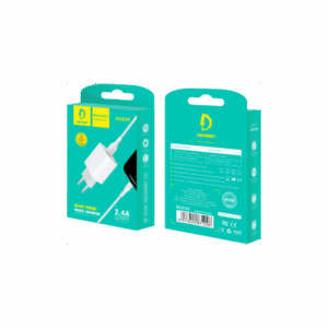 DC03V Denmen DC03V Φορτιστής 2.4A με καλώδιο Micro-USB Λευκό EU