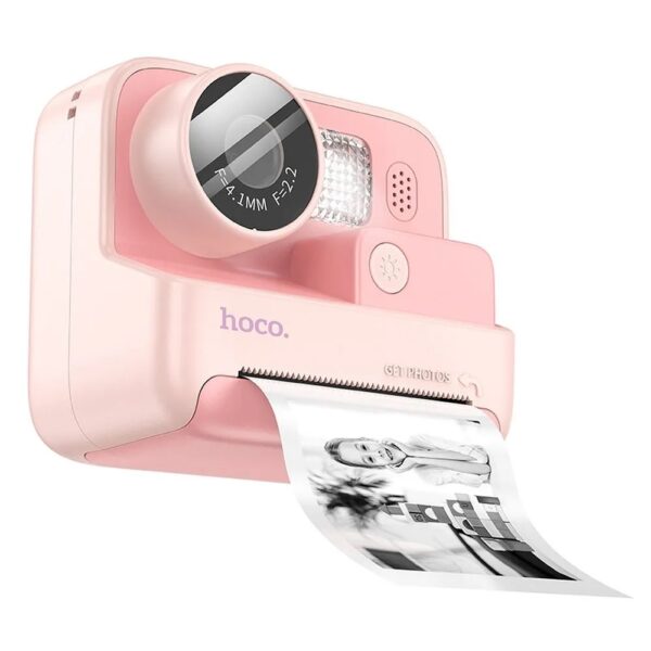 DV200-pink HOCO DV200 Παιδική Φωτογραφική Μηχανή με εκτυπωτή Ροζ
