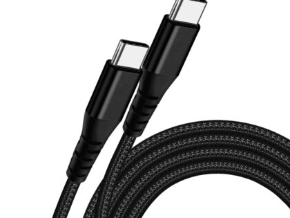 IET1UC-cable-C-C JES IETUC-CC Καλώδιο Φόρτισης Type-C to Type-C 60W 1m Μαύρο
