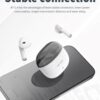 VEN-DENS BT030 Ασύρματο Ακουστικό Bluetooth V5.4 Λευκό