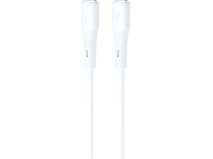JC50CC 01 1000 JES Καλώδιο Φόρτισης Type-C σε Type-C 60W JC50CC 1m Λευκό