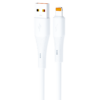 JES Καλώδιο Φόρτισης Lightning 3A JC50L 1m Λευκό
