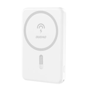 Dudao K14S MagSafe Wireless Powerbank 20W 5000mAh Λευκό