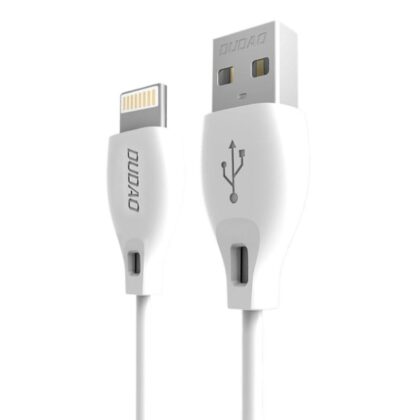 L4L_2 Καλώδιο Φόρτισης Lightning Dudao 2.4A 2m L4L Λευκό