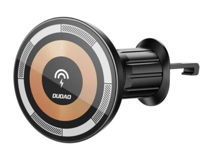 Dudao F12MAX Βάση Αυτοκινήτου με Ασύρματη Φόρτιση 15W Μαύρη