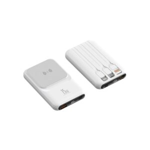 SKU-5-1000x1000-1 JES Ασύρματο PowerBank 10000mAh 22.5W με 3σε1 καλώδιο Φόρτισης