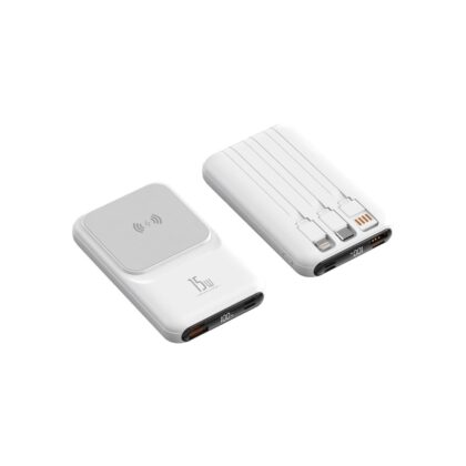 SKU-5-1000x1000-1 JES Ασύρματο PowerBank 10000mAh 22.5W με 3σε1 καλώδιο Φόρτισης