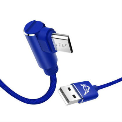 Foneng X12 Καλώδιο Φόρτισης Micro-USB 2.4A Μπλε 1,2m