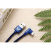 X12-MicroUSB-Blue-2 Foneng X12 Καλώδιο Φόρτισης Micro-USB 2.4A Μπλε 1,2m