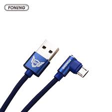 X12-MicroUSB-Blue-3 Foneng X12 Καλώδιο Φόρτισης Micro-USB 2.4A Μπλε 1,2m