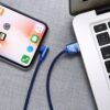 X12-MicroUSB-Blue-4 Foneng X12 Καλώδιο Φόρτισης Micro-USB 2.4A Μπλε 1,2m