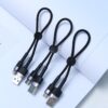 Foneng X26 Καλώδιο Φόρτισης Lightning 2.4A Μαύρο 25εκ