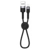 Foneng X26 Καλώδιο Φόρτισης Lightning 2.4A Μαύρο 25εκ