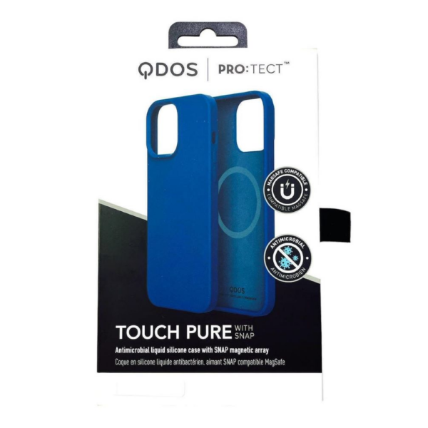 Θήκη Μπλε QDOS Hybrid Pure with SNAP για iPhone 12/13 Pro Max