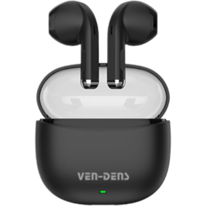 bt030_black VEN-DENS BT030 Ασύρματο Ακουστικό Bluetooth V5.4 Μαύρο