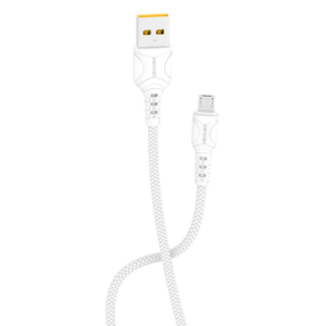 Denmen D08L Καλώδιο Φόρτισης Lightning 3.6Α Λευκό 1m