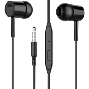 JES DR02 Ακουστικά Ενσύρματα 3.5mm Μαύρα