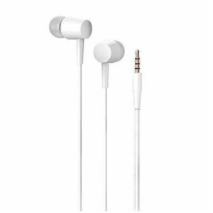 JES DR02 Ακουστικά Ενσύρματα 3.5mm Λευκά