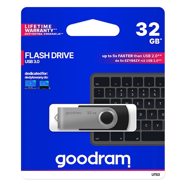 USB Flash Drive 32GB GOODRAM UTS3 USB3.2