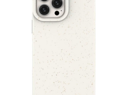 Eco Case case for iPhone 14 Pro Max silicone degradable cover white