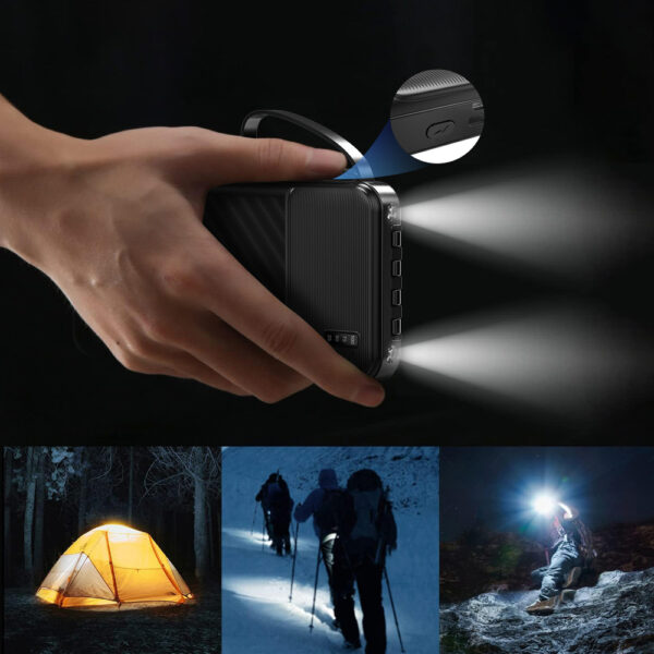 eng_pl_Dudao-K11-10000mAh-Powerbank-with-Built-in-Cables-Black-195932_3 Dudao Powerbank K11 10000mAh με καλώδια - Μαύρο