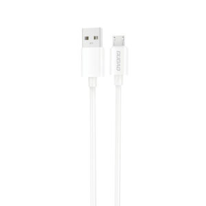 Dudao Καλώδιο Φόρτισης Micro-USB L4SM 2A 1m Λευκό
