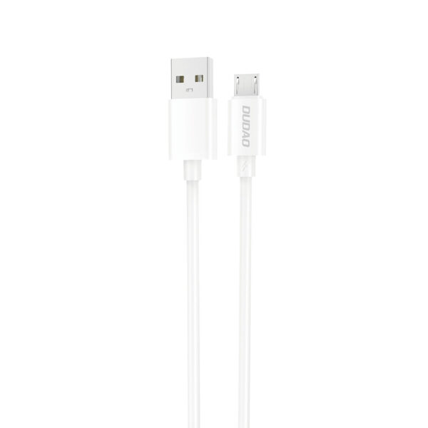 Dudao Καλώδιο Φόρτισης Micro-USB L4SM 2A 1m Λευκό