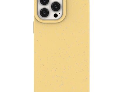 Eco Case case for iPhone 11 Pro Max silicone degradable cover yellow