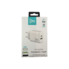 jes-ac-box-1000_1 JES Φορτιστής Ταξιδίου 20W με 2 θύρες A+C Λευκός ΑΤ2025