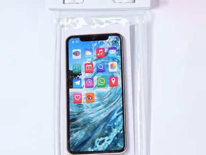JES Αδιάβροχη Θήκη 6,3-7,2" Λευκή