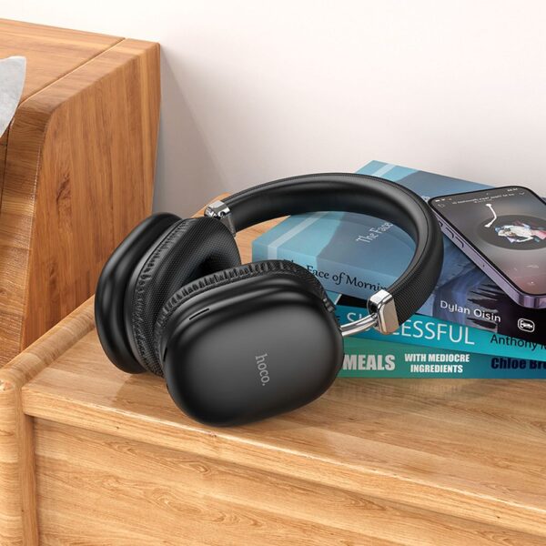 HOCO Ασύρματα Ακουστικά Κεφαλής Bluetooth Μαύρα - W35 Max
