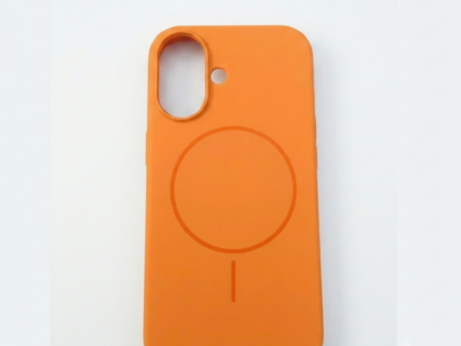 Orange Case 1000 Θήκη Σιλικόνης Μαγνητική για iPhone 17, Συμβατή με MagSafe – Πορτοκαλί