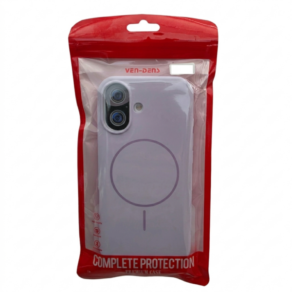 Purple Package 1000 Θήκη Σιλικόνης Μαγνητική για iPhone 17, Συμβατή με MagSafe – Μωβ