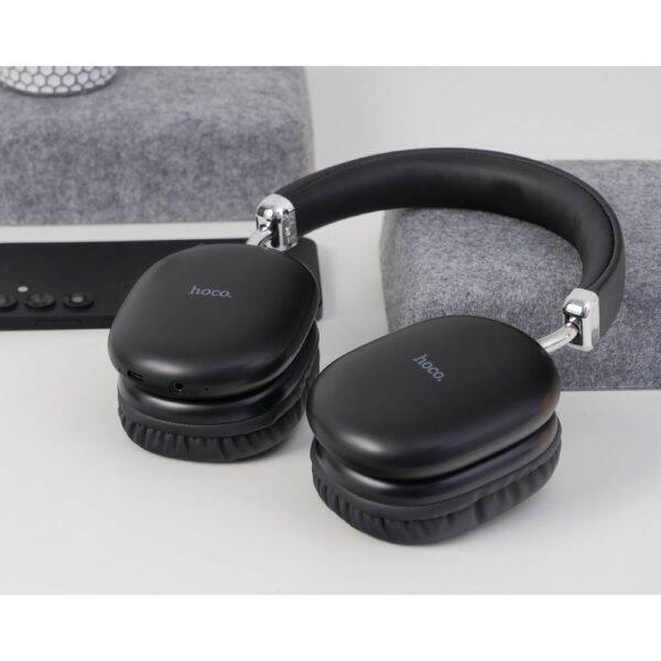 HOCO Ασύρματα Ακουστικά Κεφαλής Bluetooth Μαύρα - W35 Max
