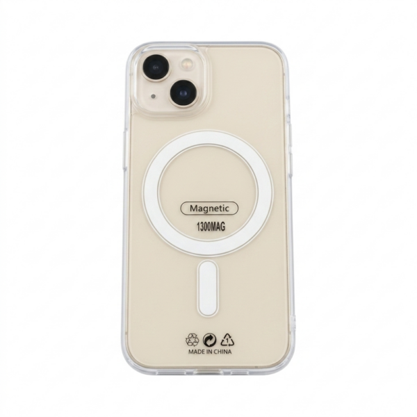 clear case 1000 Θήκη Σιλικόνης Μαγνητική για iPhone 16 Pro, Συμβατή με MagSafe – Διάφανη