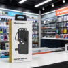 Wozinsky PowerBank W11-B 10000mAh 10W με καλώδια 3σε1 και φακό - Μαύρο
