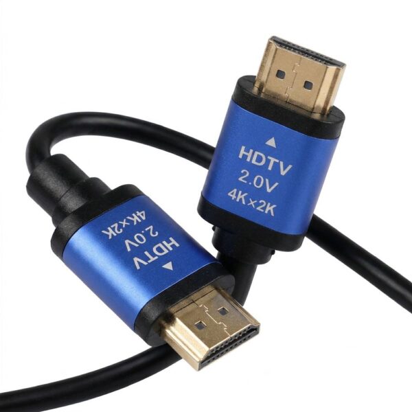 BS HDMI 1.5m BLUE STAR Καλώδιο HDMI 2.0 4K 120Hz - High Speed, HDR, ARC, Ethernet, AWM, 18Gbps 1,5 m Μαύρο