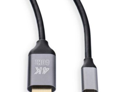 BS type-c to HDMI 2m BLUE STAR Καλώδιο Type-C to HDMI 4K 60Hz - High Speed, HDR, ARC, Ethernet, AWM, 2m Μαύρο