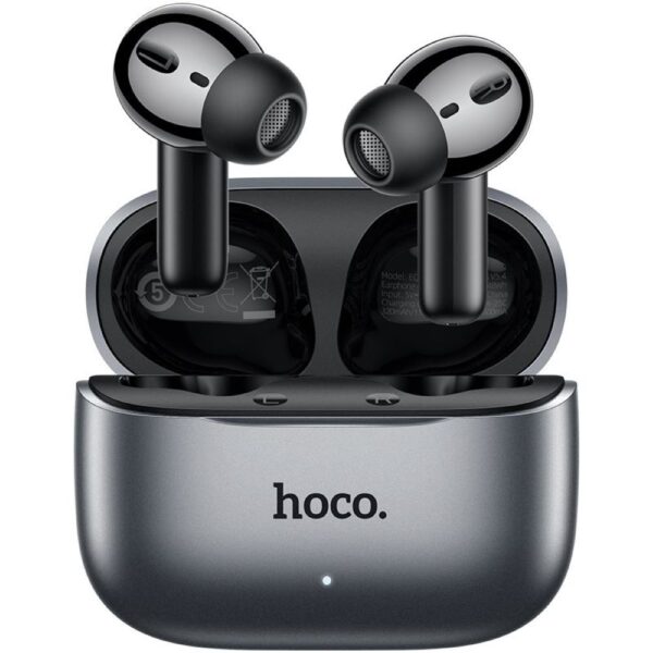 EQ27_02 HOCO EQ27 Ασύρματο Ακουστικό Bluetooth ANC+ENC +AI Translation Γκρι