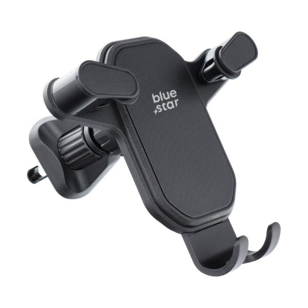 Holder 1 02 BLUE STAR Βάση Αυτοκινήτου Gravity για Αεραγωγό Μαύρη